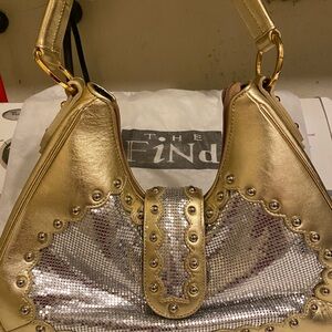 The FIND Gold and Silver Hobo bag. NWOT.